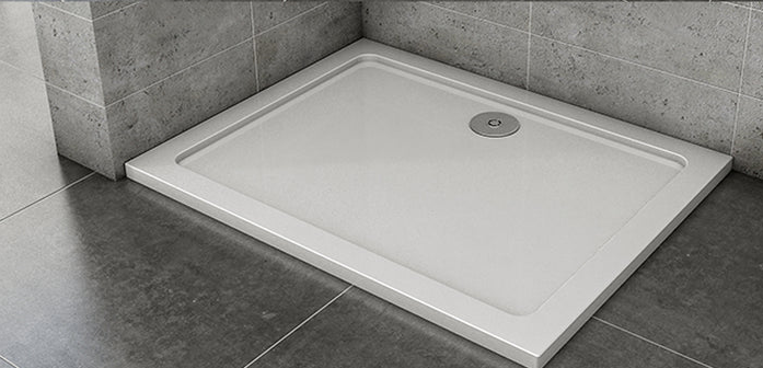 8mm walk in shwoer enclosure with tray and riser kit