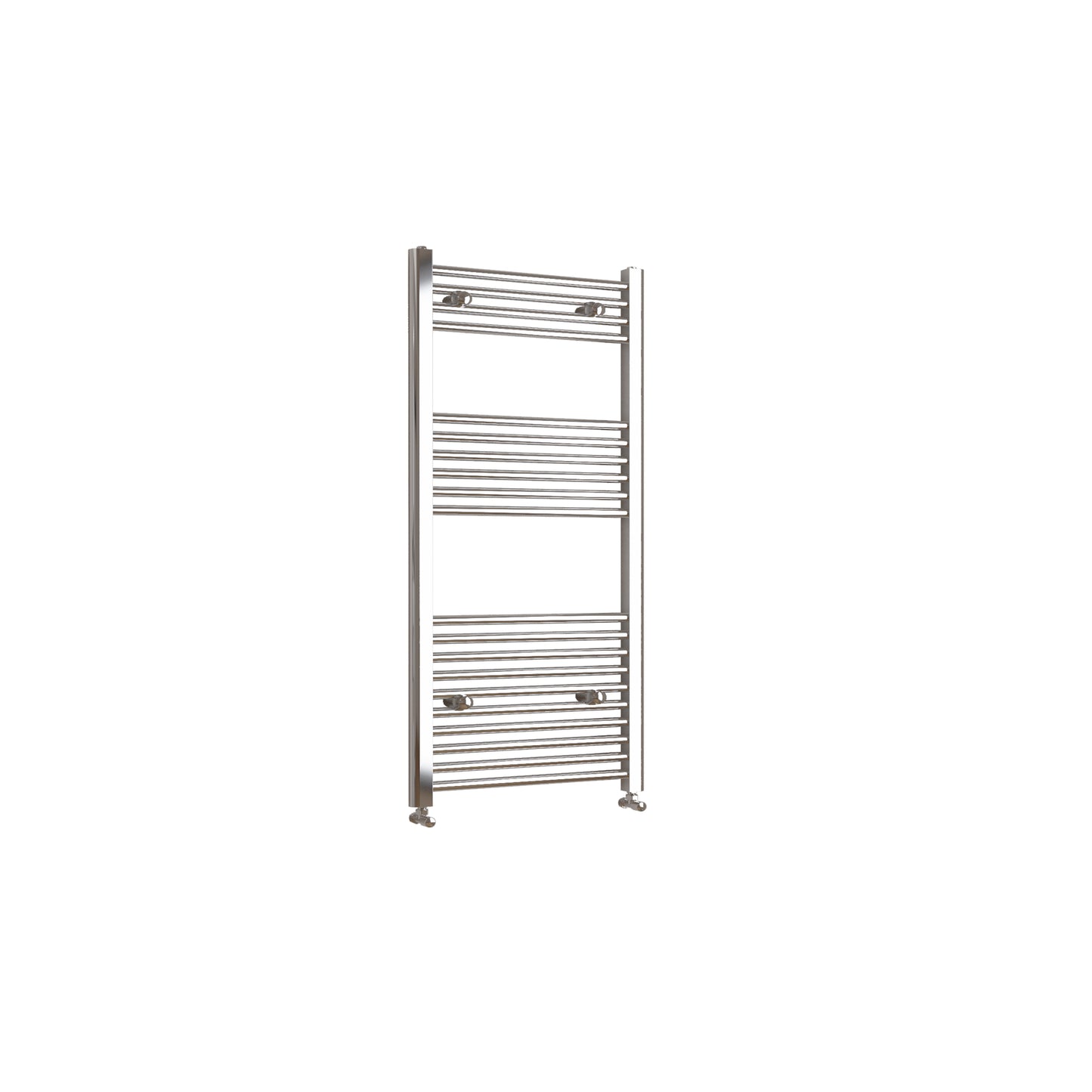 Chrome Heated Towel Rail Straight Bathroom Ladder Radiator