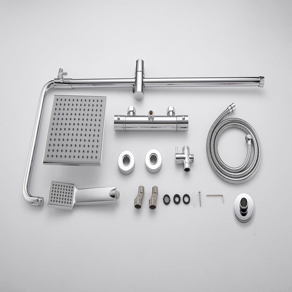 thermistatic shower 12F square set