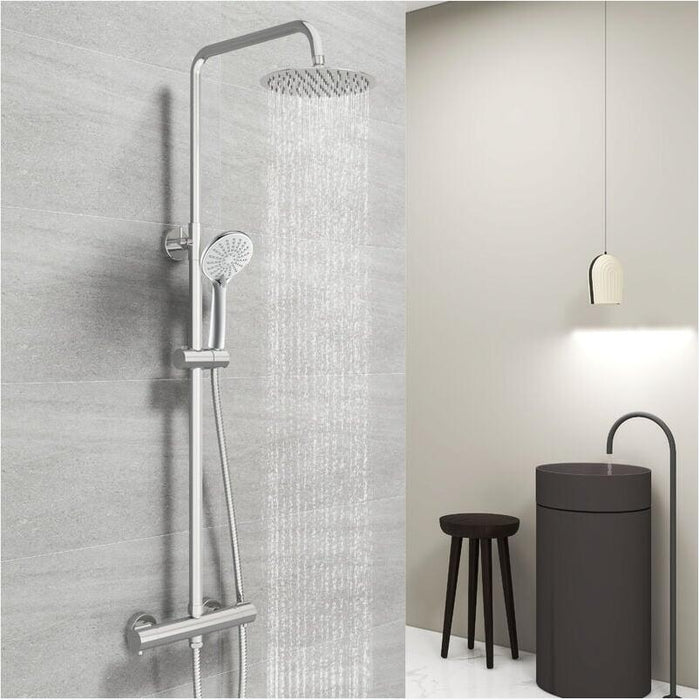 AICA Bathroom Smart Top Spray Thermostatic Shower Mixer Set T61