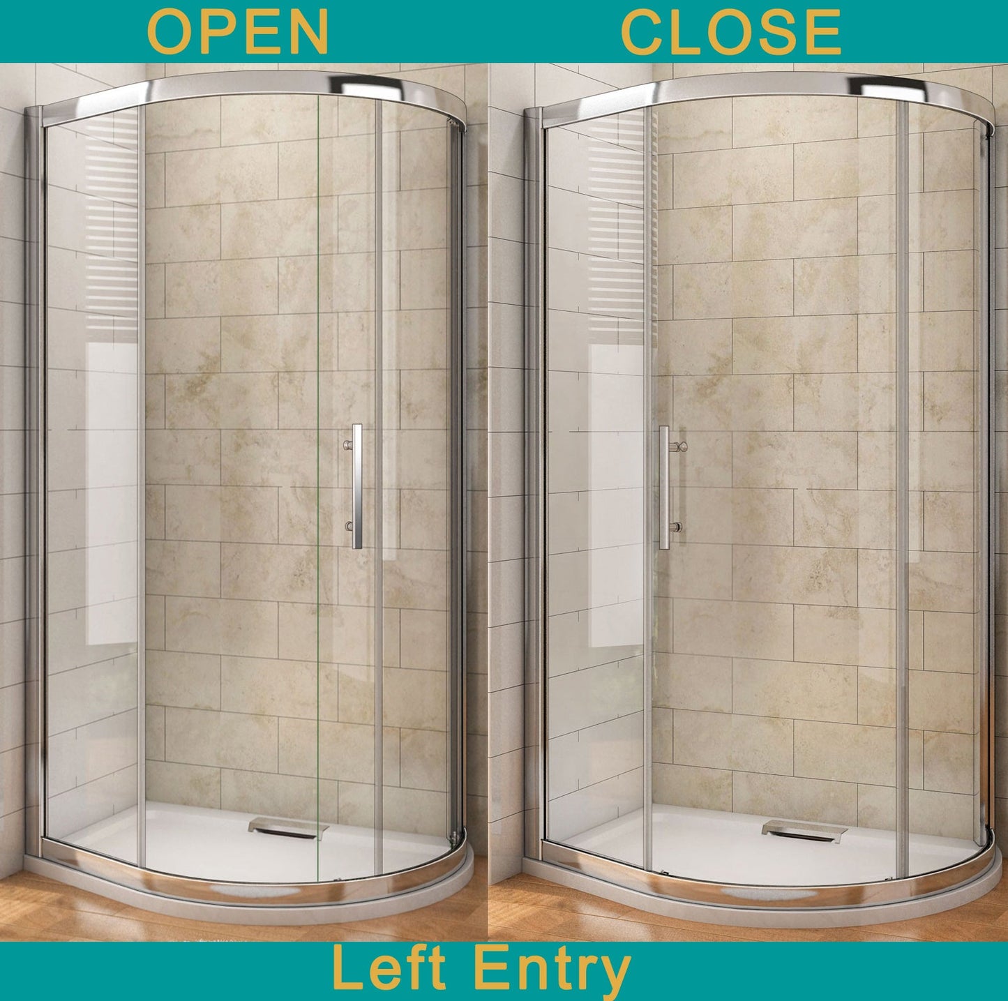 AICA shower enclosure shower door