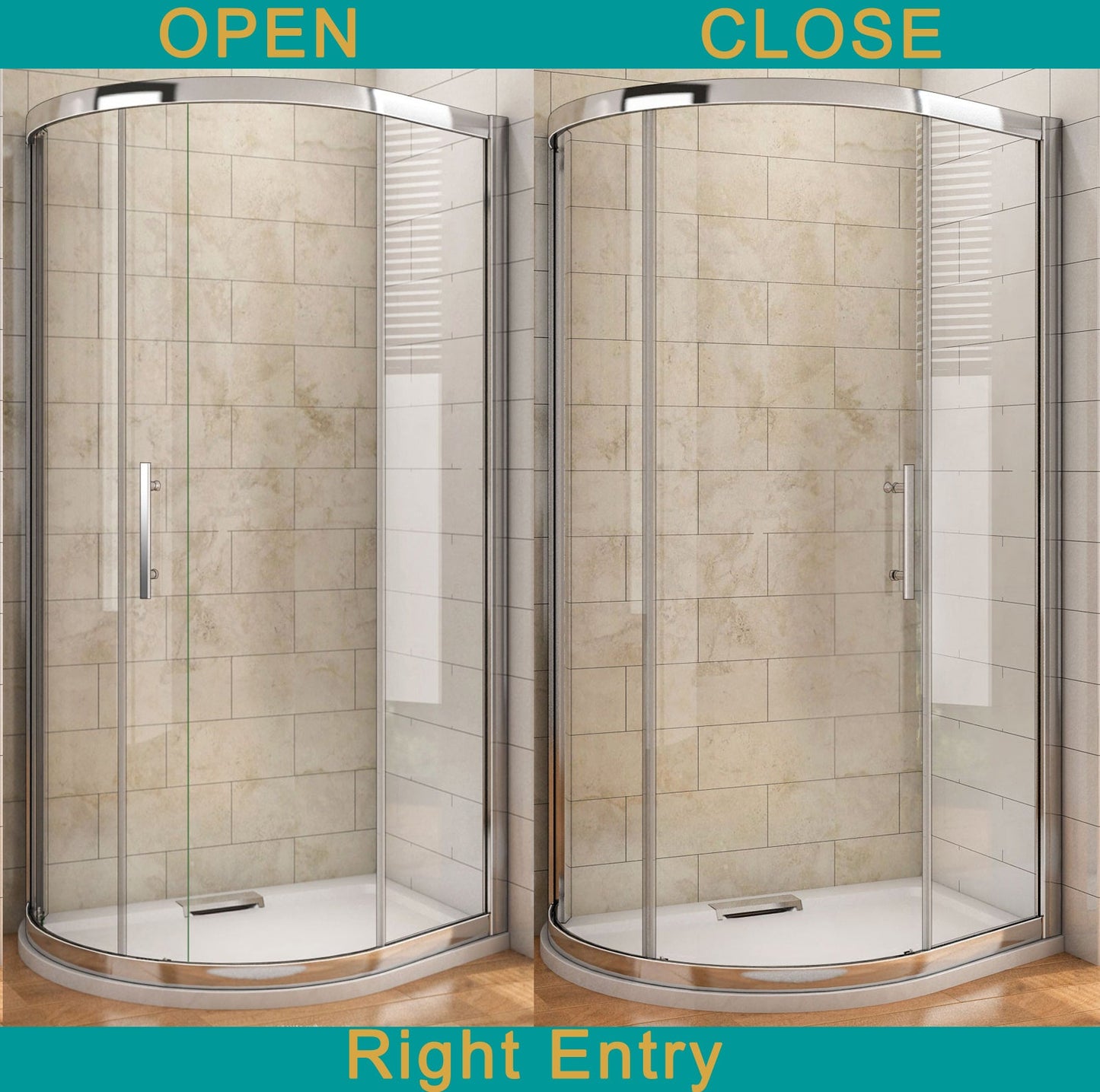 AICA shower enclosure shower door