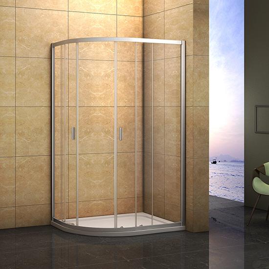Quadrant Shower Enclosure double sliding door corner entry