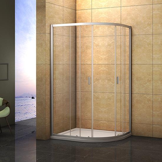 Quadrant Shower Enclosure double sliding door corner entry