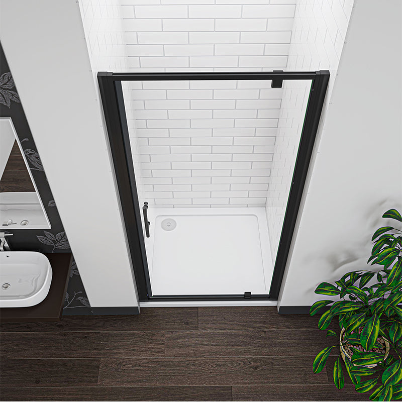 Black Pivot Shower Door,Black Pivot Shower Enclosure, AICA