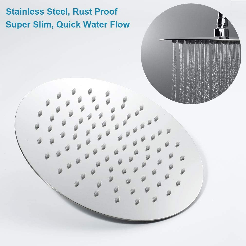 AICA THERMOSTATIC ROUND SHOWER SET