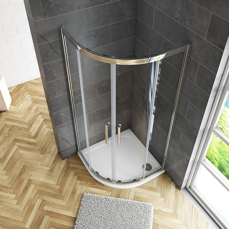 8mm NANO Easy Clean glass Quadrant Shower Enclosure
