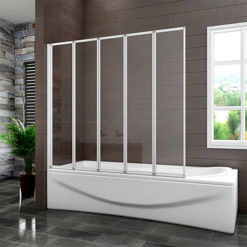 AICA 1/2/3/4/5 Panel Folding Shower Bath Screen