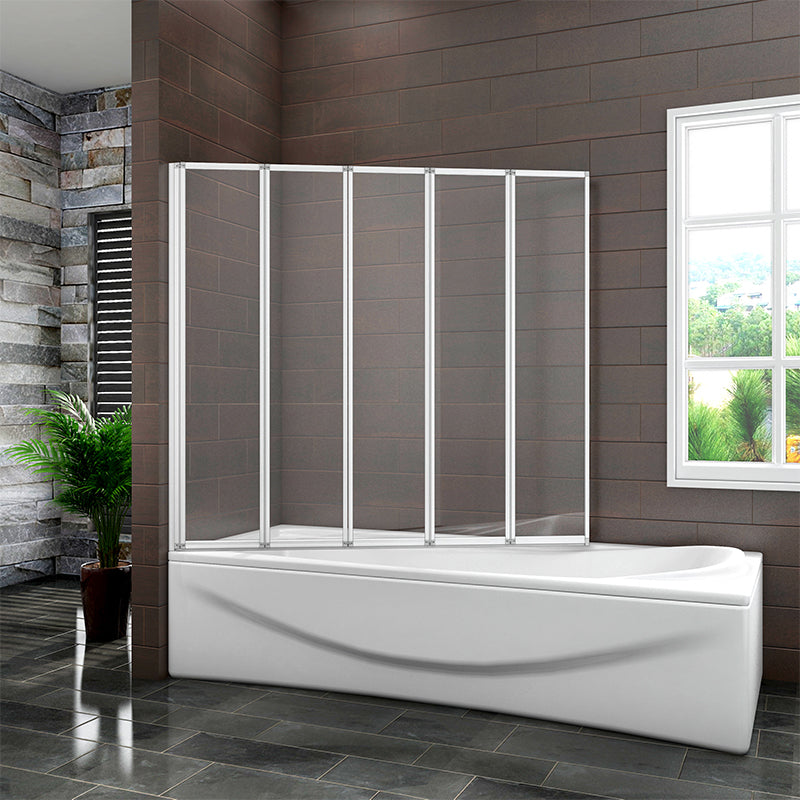 AICA 1/2/3/4/5 Panel Folding Shower Bath Screen