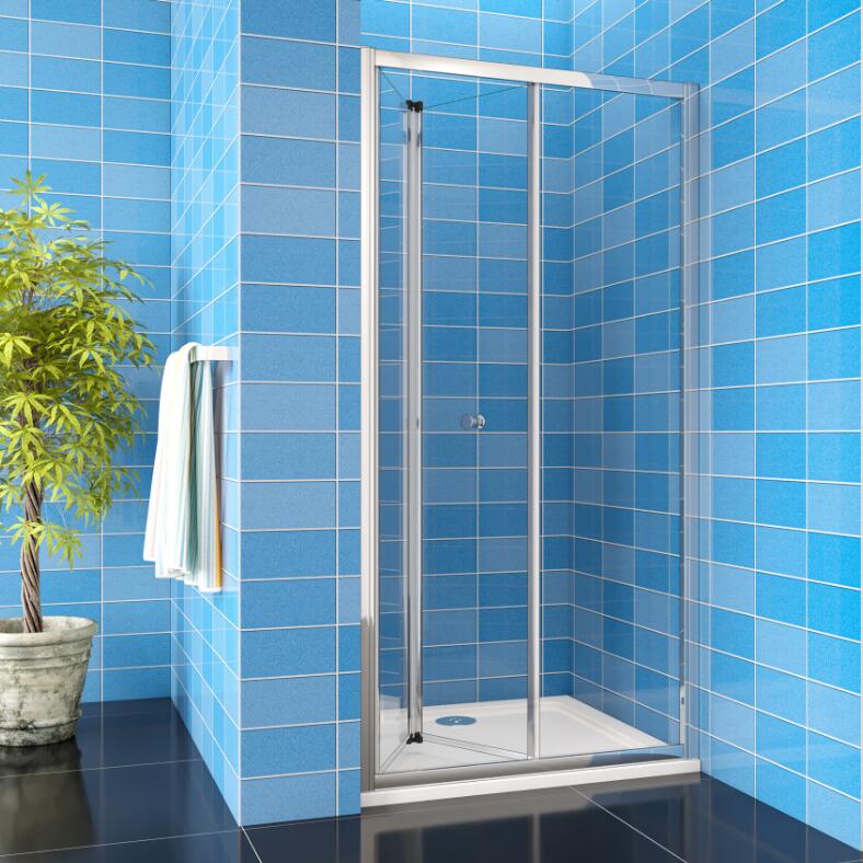 Bi fold Shower Door Shower Enclosure Cubicle 70-100x1850 Glass