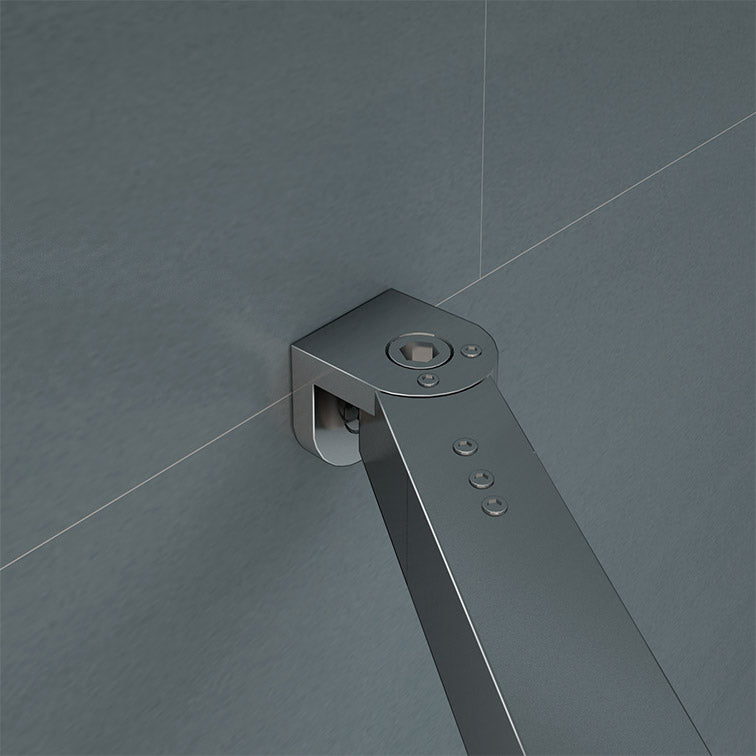 Walk in Shower Screen Panel Enclosure NANO 8mm Glass 195CM