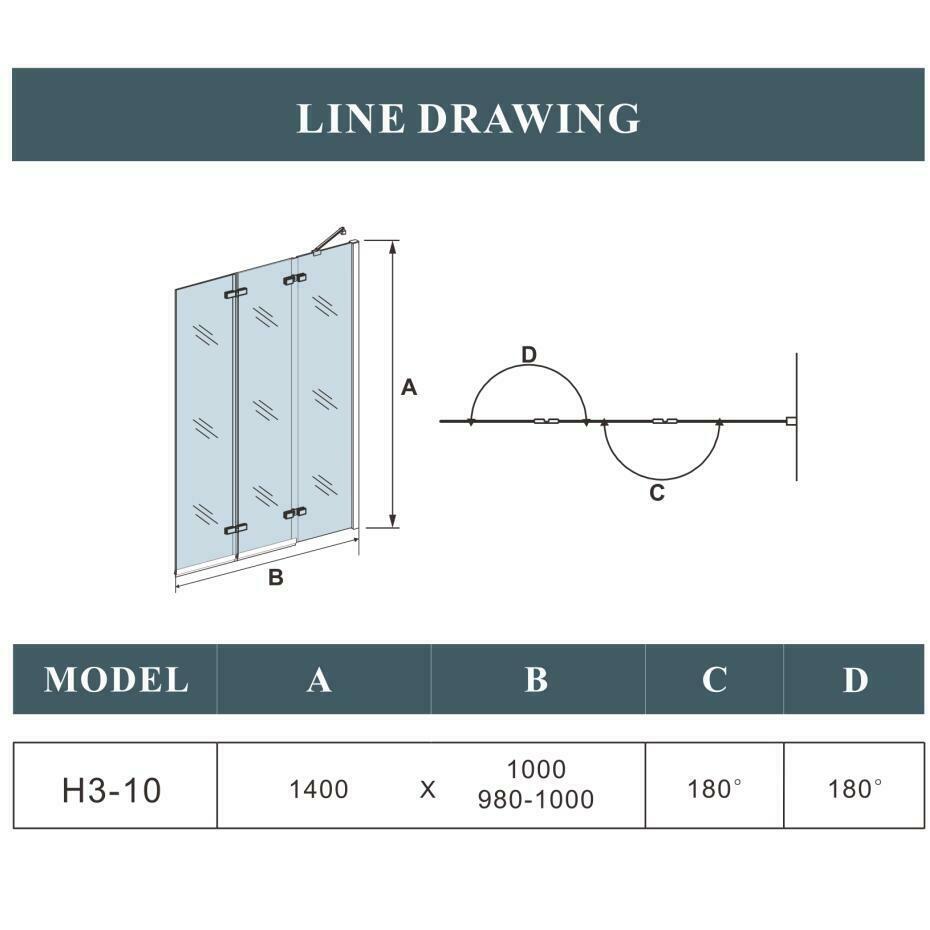 AICA shower enclosure shower door