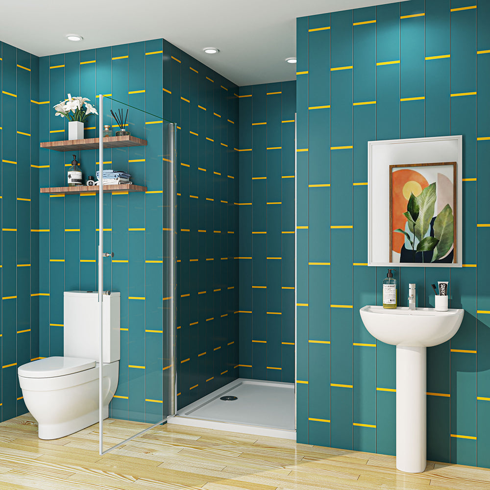 AICA-bathrooms-Frameless-Pivot-Shower-Door-90x185cm-4