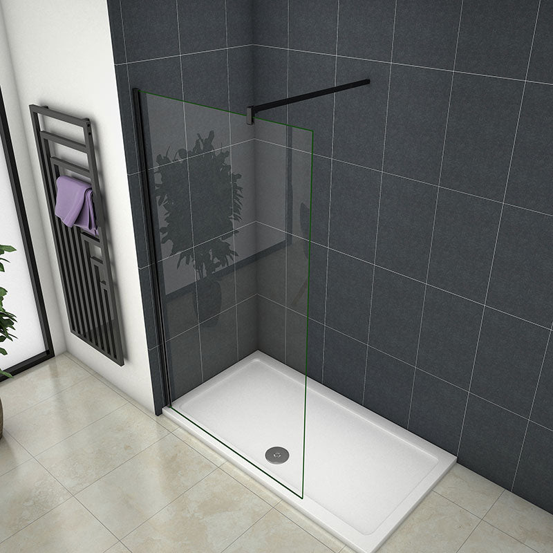 185cm Walk in Wet Room Shower screen 8mm NANO glass