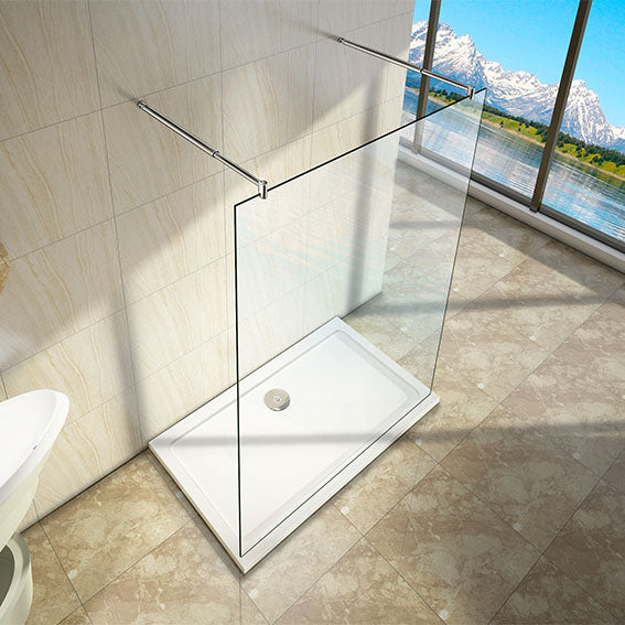 Wet ROOM Shower Enclosure Screen Panel 8mm