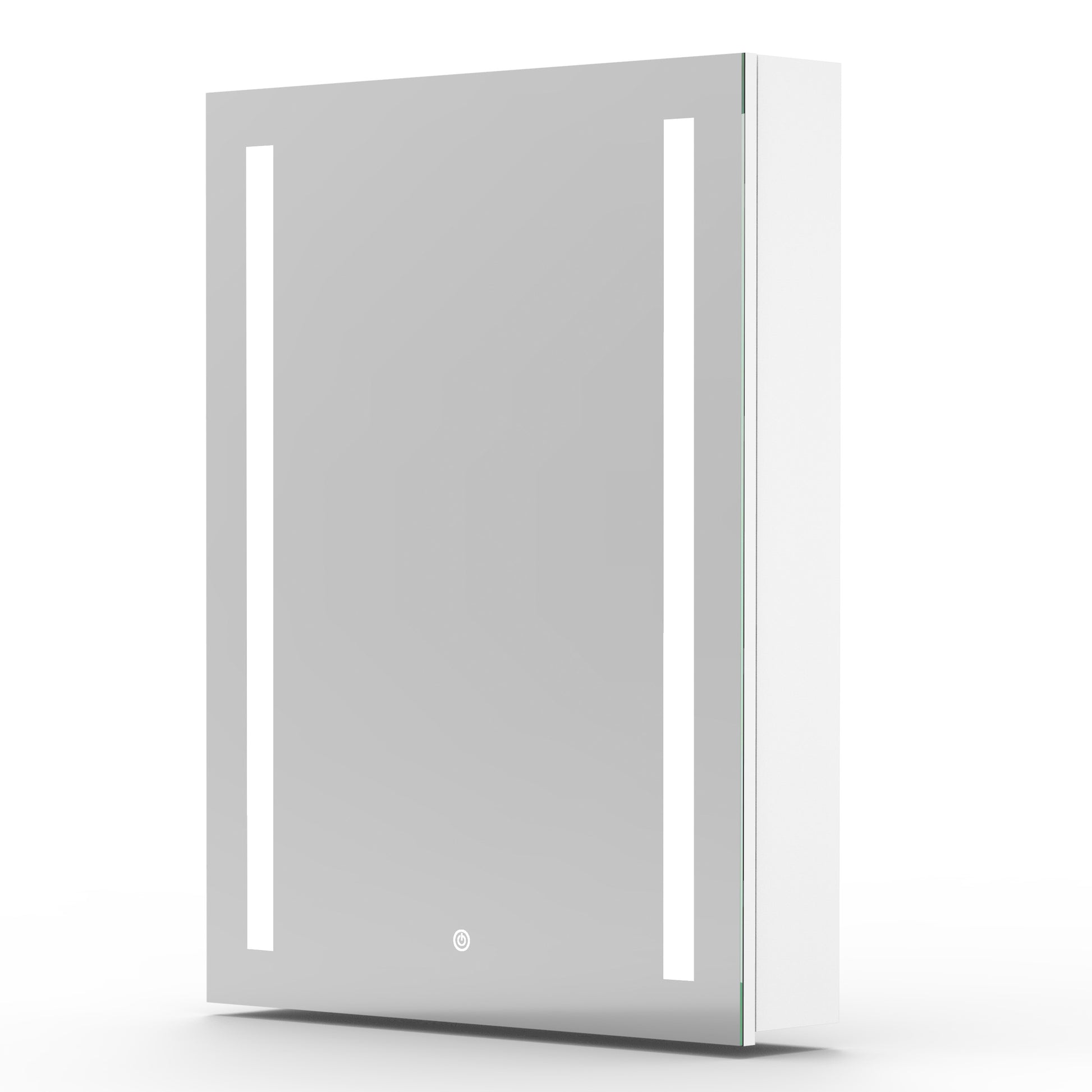 LED Bathroom Mirror Cabinet with Shaver socket and Demister Pad