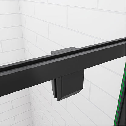 Pivot shower Enclosure, Black Pivot 900x1850mm, AICA Shower Door