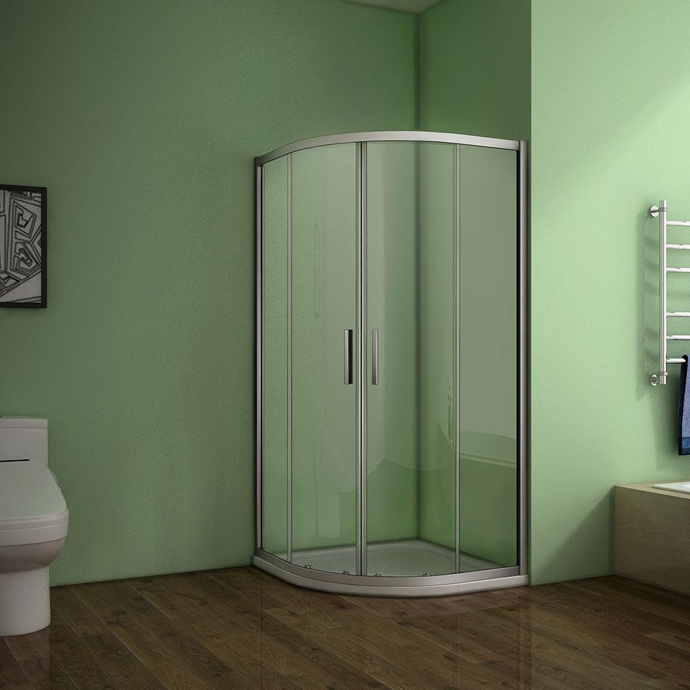 Quadrant Shower Enclosure double sliding door corner entry