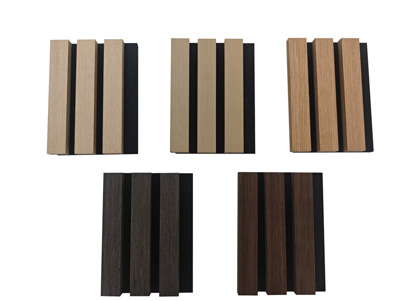 AICA Decorative Acoustic Wall Panels Wood Veneer MDF Sound Proofing 600/1200/2400x600(mm)