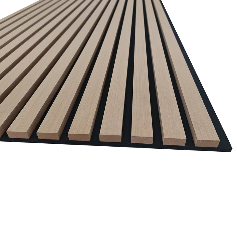 AICA Acoustic Decorative Wall Panels Wood Veneer MDF Sound Proofing 120/240x60cm