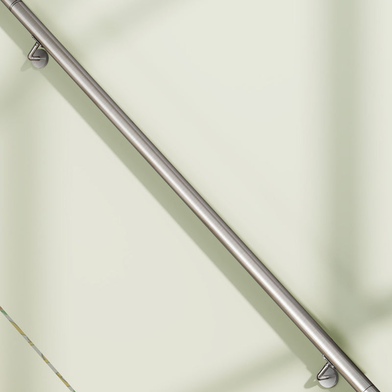 AICA Stair Steps 304 Stainless Steel Handrail for Wall Mount Pipe Stair Handrail