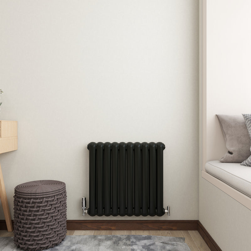 AICA Horizontal Round Tube Designer Central Heating Radiator