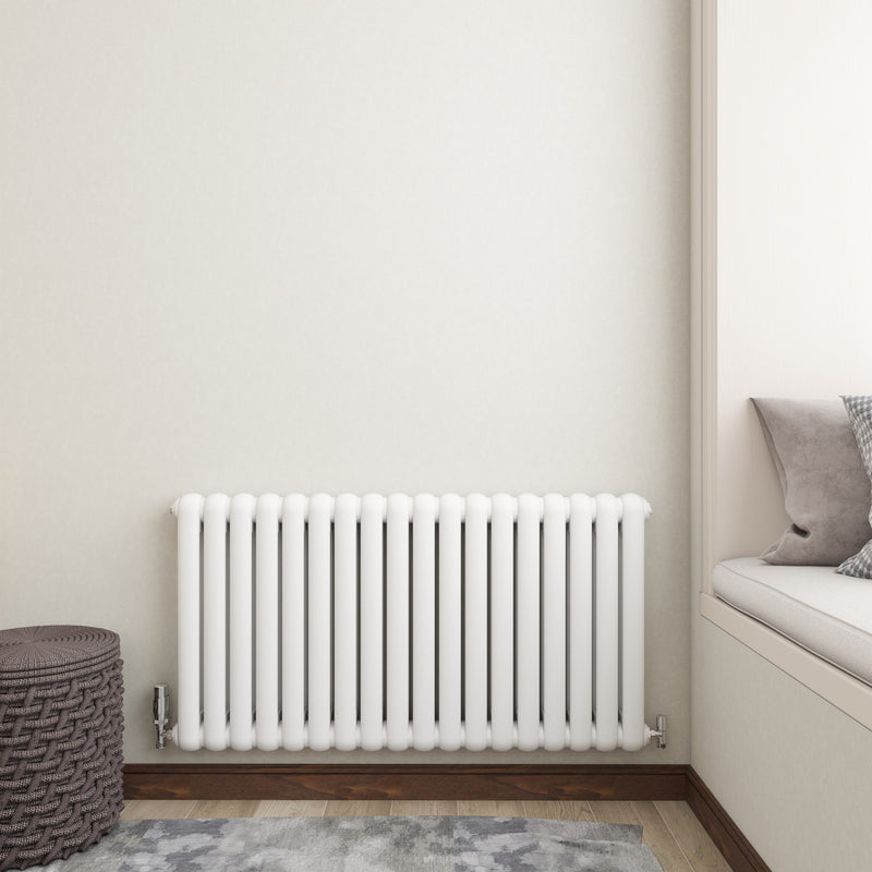 AICA Horizontal Round Tube Designer Central Heating Radiator