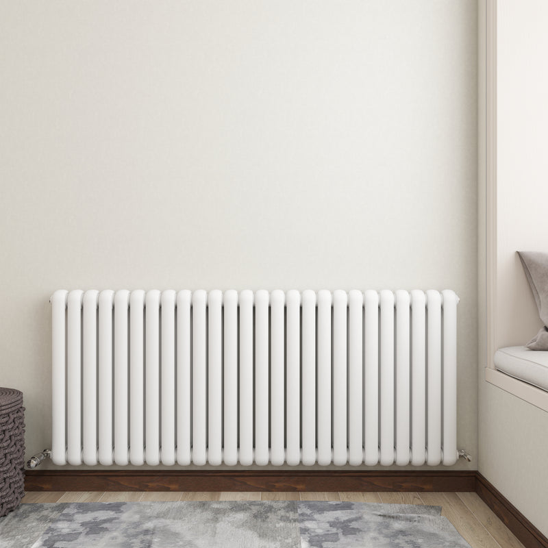 AICA Horizontal Round Tube Designer Central Heating Radiator