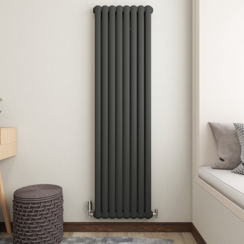 AICA Horizontal Round Tube Designer Central Heating Radiator