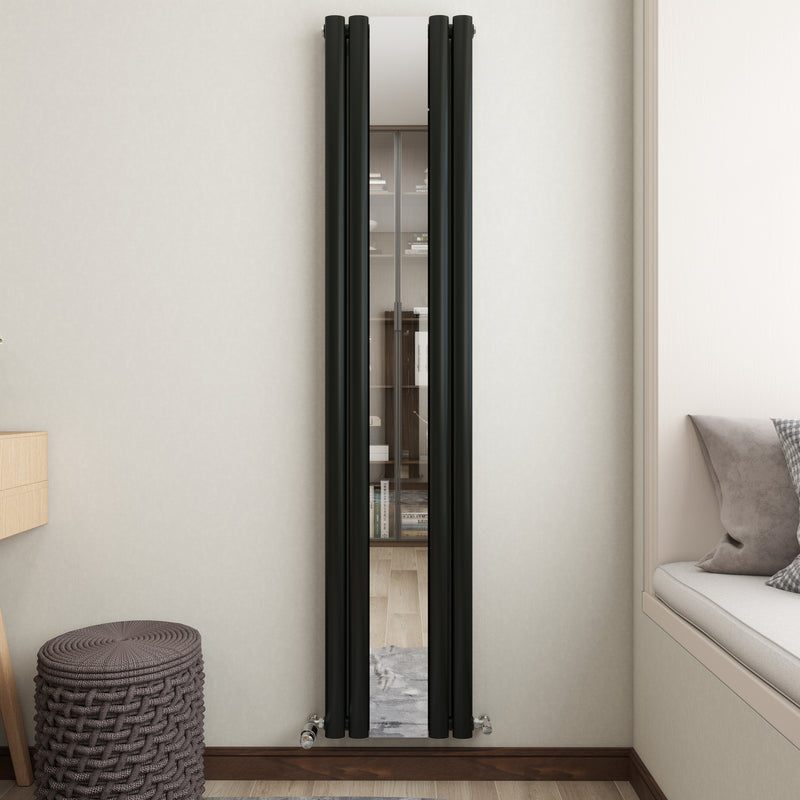 AICA Horizontal Oval Column Designer Central Heating Radiator
