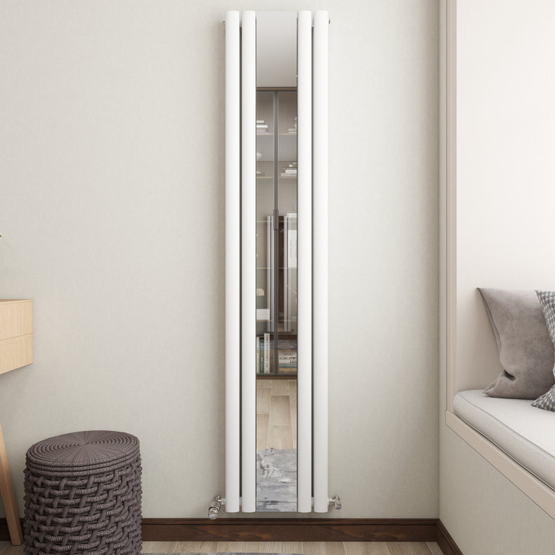 AICA Horizontal Oval Column Designer Central Heating Radiator