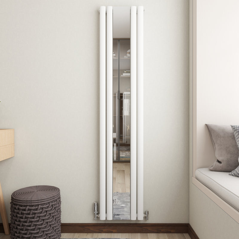 AICA Horizontal Oval Column Designer Central Heating Radiator