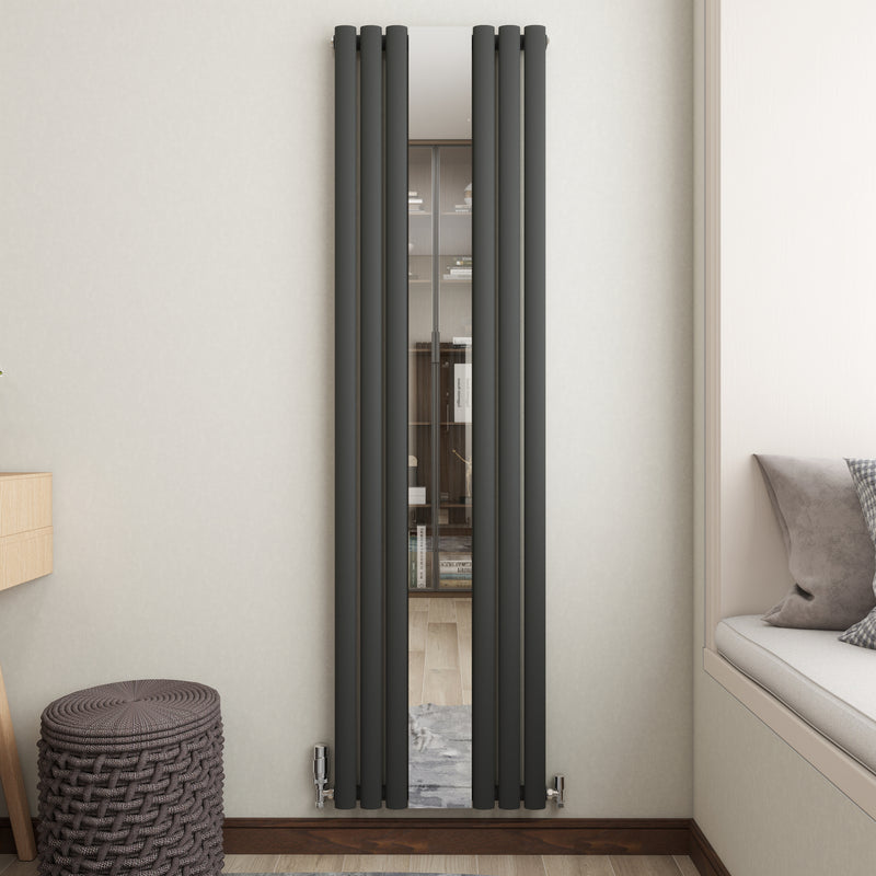 AICA Horizontal Oval Column Designer Central Heating Radiator