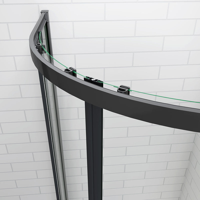 AICA Quadrant Shower Sliding Enclosure Door 80x80x185cm