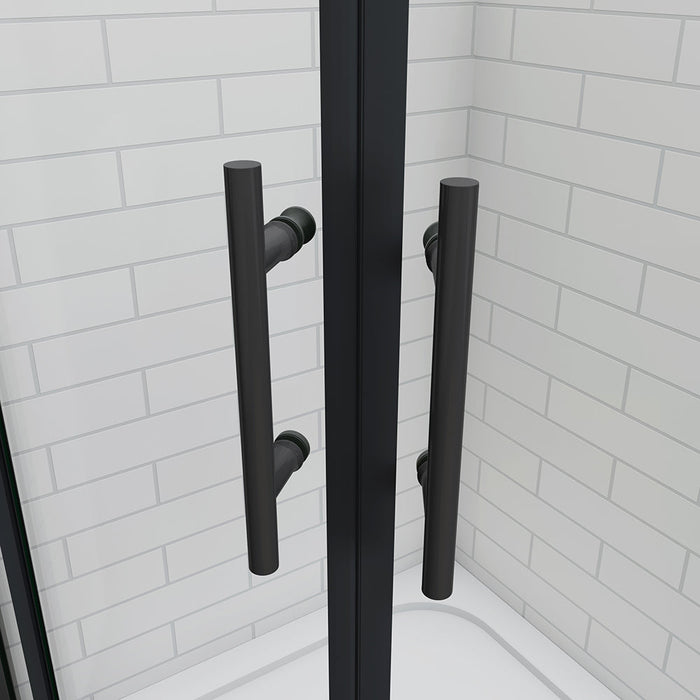 AICA Quadrant Shower Sliding Enclosure Door 120x80x185cm