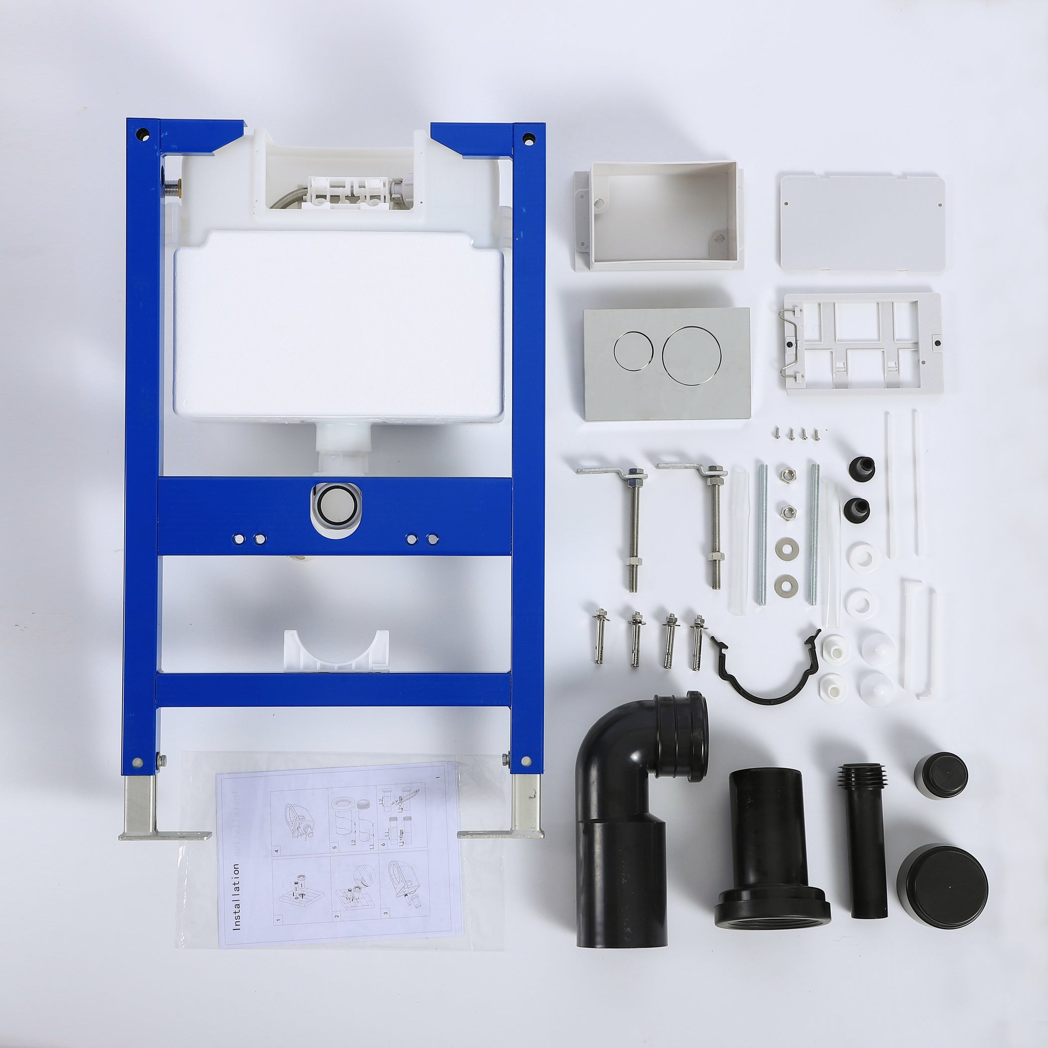 820mm heigh Aica concealed toilet cistern frame set — Aica Bathrooms ...