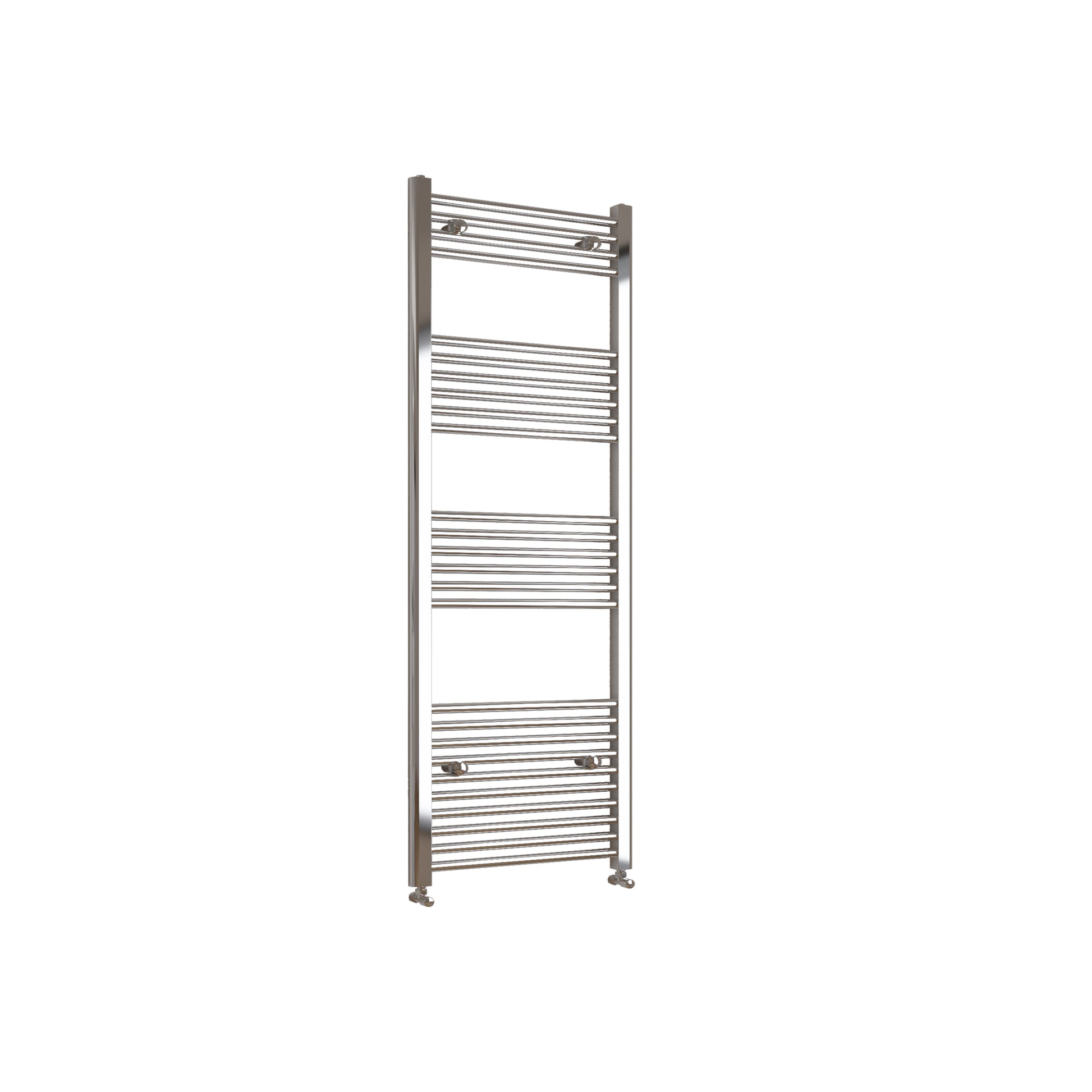 Chrome Bathroom Central Heating Towel Rail Straight Designer Ladder Ra
