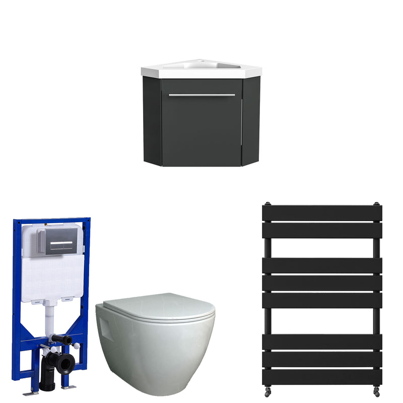 AICA Bathroom Bath Shower Suite