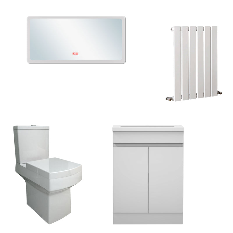 AICA Modern Bathroom Shower Suite