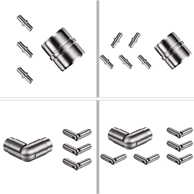 304 Stainless Steel Railing Connector Kit for Railing (3 or 5 Crossbars)