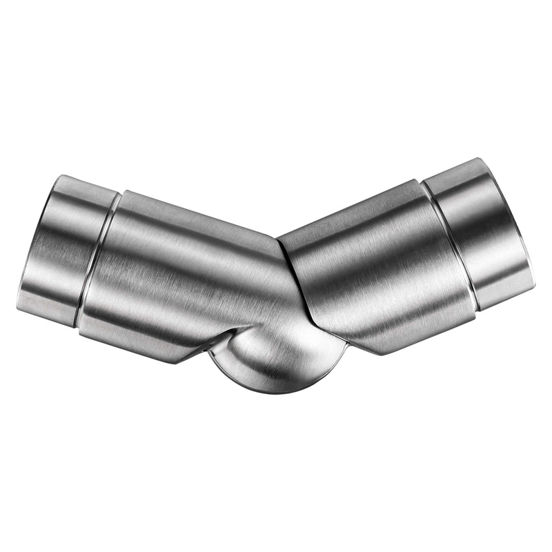 AICA 304 Stainless Steel Handrail Connector for Connecting Stair Handrail to Wall Handrail