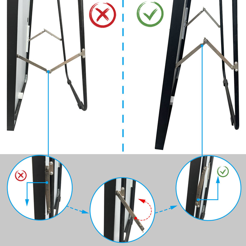 AICA BATHROOMS Full Length Mirror Arched