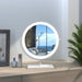 round led makeup mirror