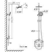 AICA NEW VALVE SHOWER SET