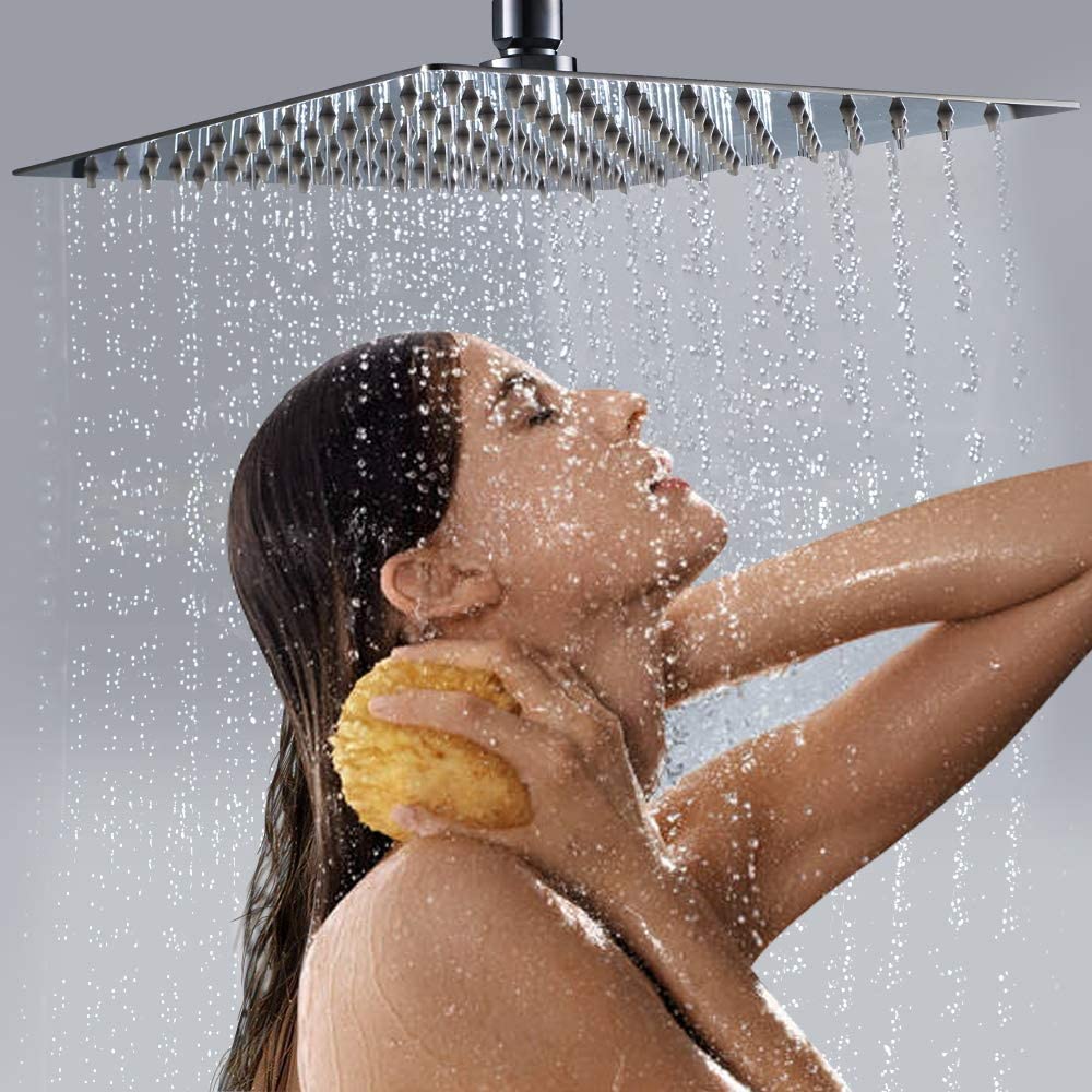 AICA Bathroom Shower 38 Degrees Constant Temperature Shower, Single Fu