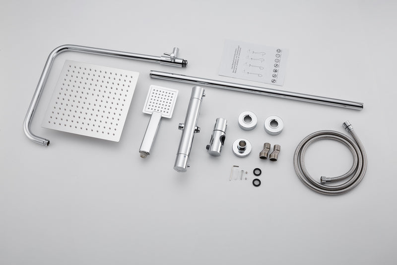 AICA ROUND VALVA SHOWER SET
