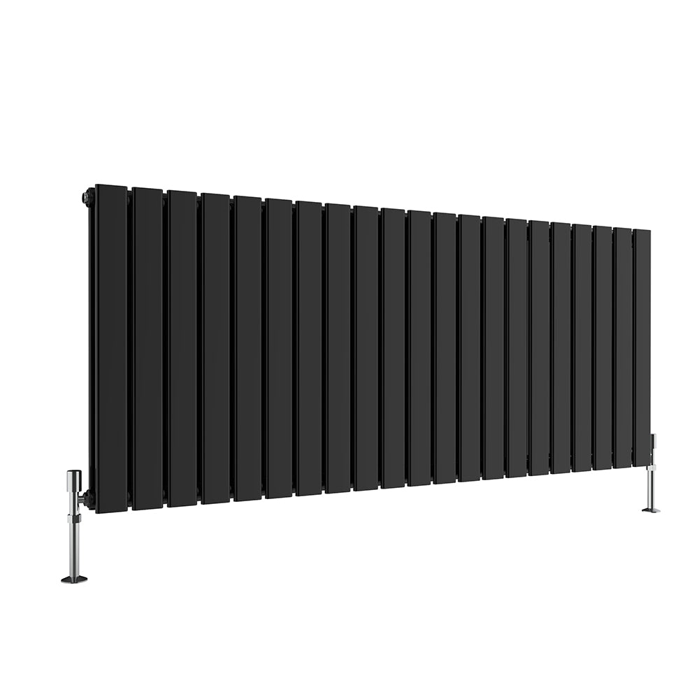 A-RT x At Design Lab BRICC ブラック　A-rt Flat Panel Anthracite & White & Black Horizontal Designer Radiator