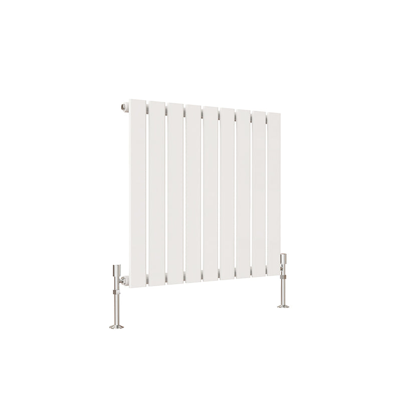 Flat Panel Anthracite & White & Black Horizontal Designer Radiator