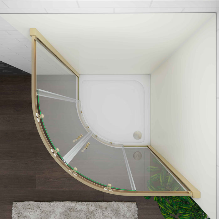 AICA Quadrant Shower Enclosure Sliding Door 80x80x185cm