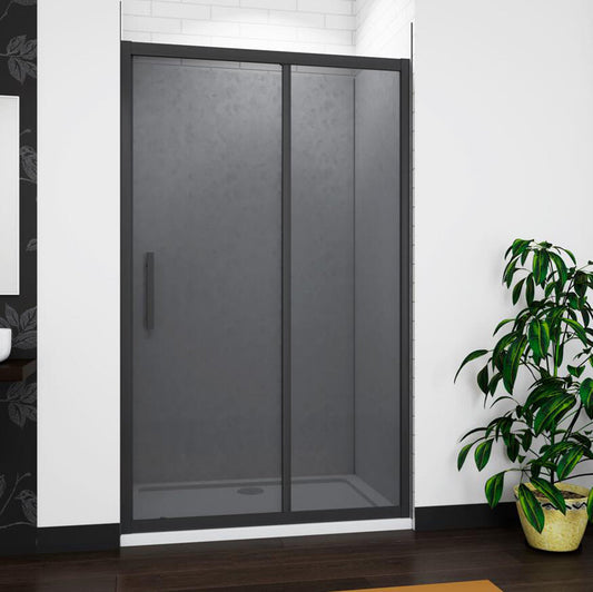 Sliding Shower Door 8mm EASY CLEAN Tempered Glass+Tray